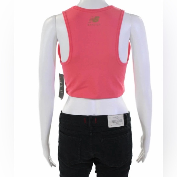 New Balance NWT Women's X Bandier Corset Tank Bra Size Large Watermelon Pink. - Picture 3 of 13